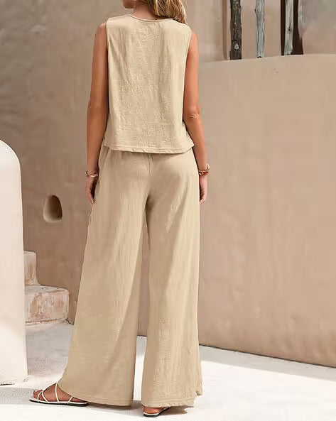 Soft Date Beige Co-Ord Set