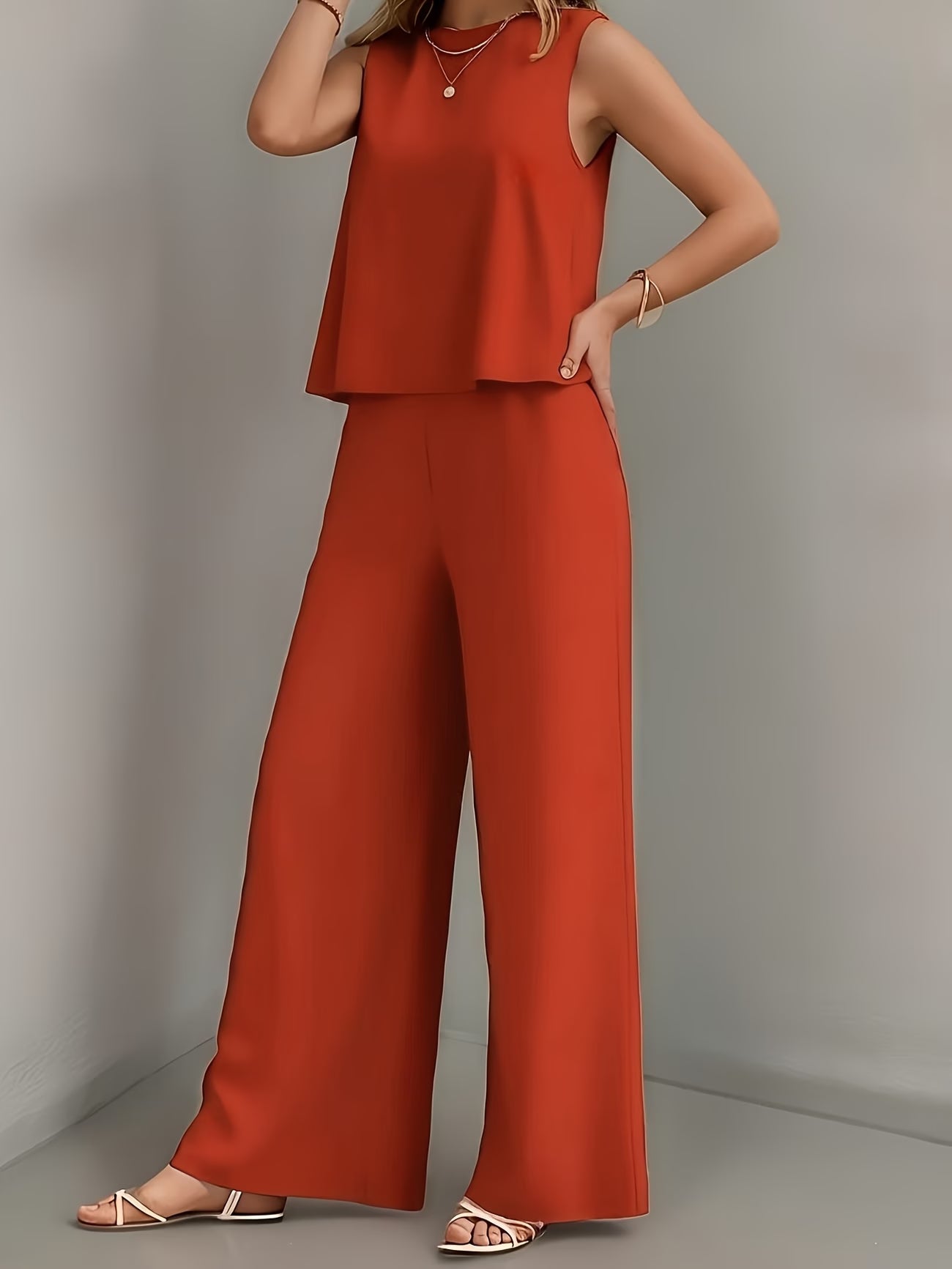 Soft Date Tangerine Co-Ord Set