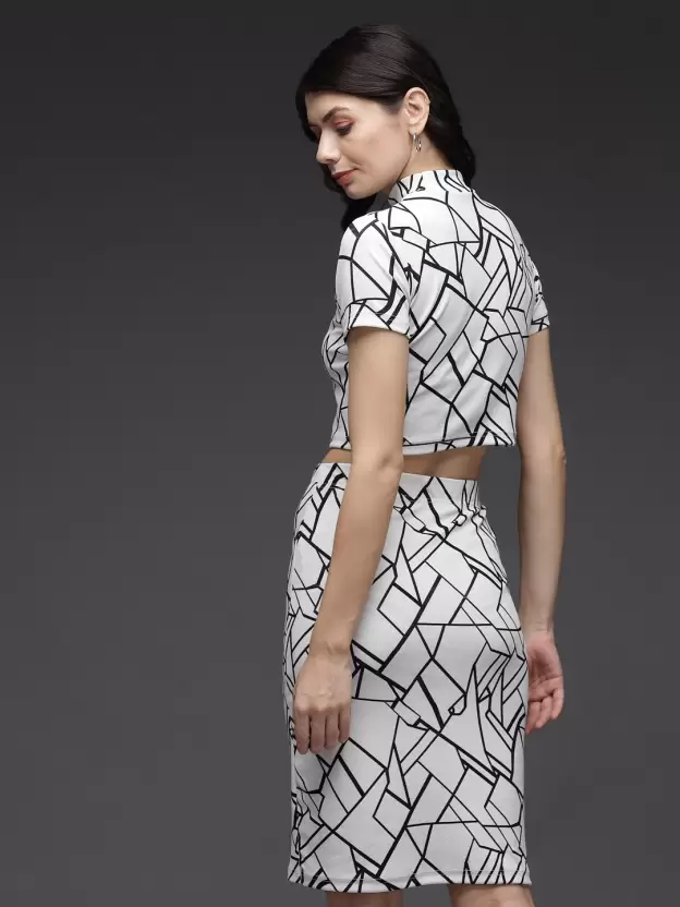 TANDUL Women Two Piece Dress Multicolor Dress