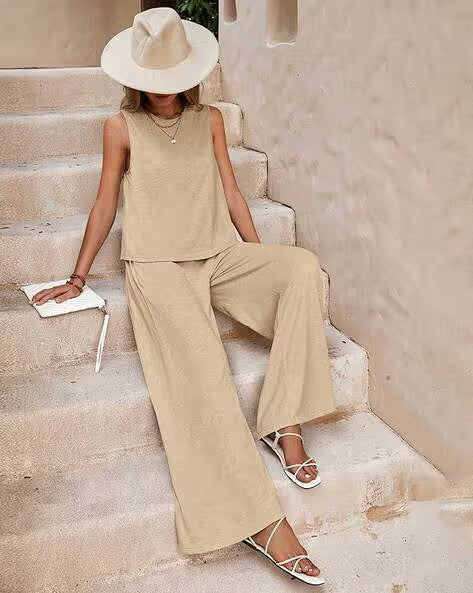 Soft Date Beige Co-Ord Set