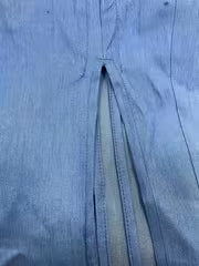 EdgeZip High-Waist Zipper Denim Skirt