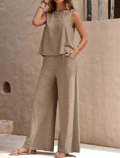 Soft Date Khaki Co-Ord Set