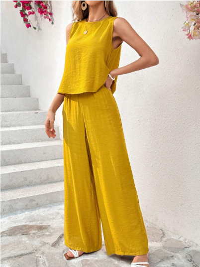 Soft Date Yellow Co-Ord Set