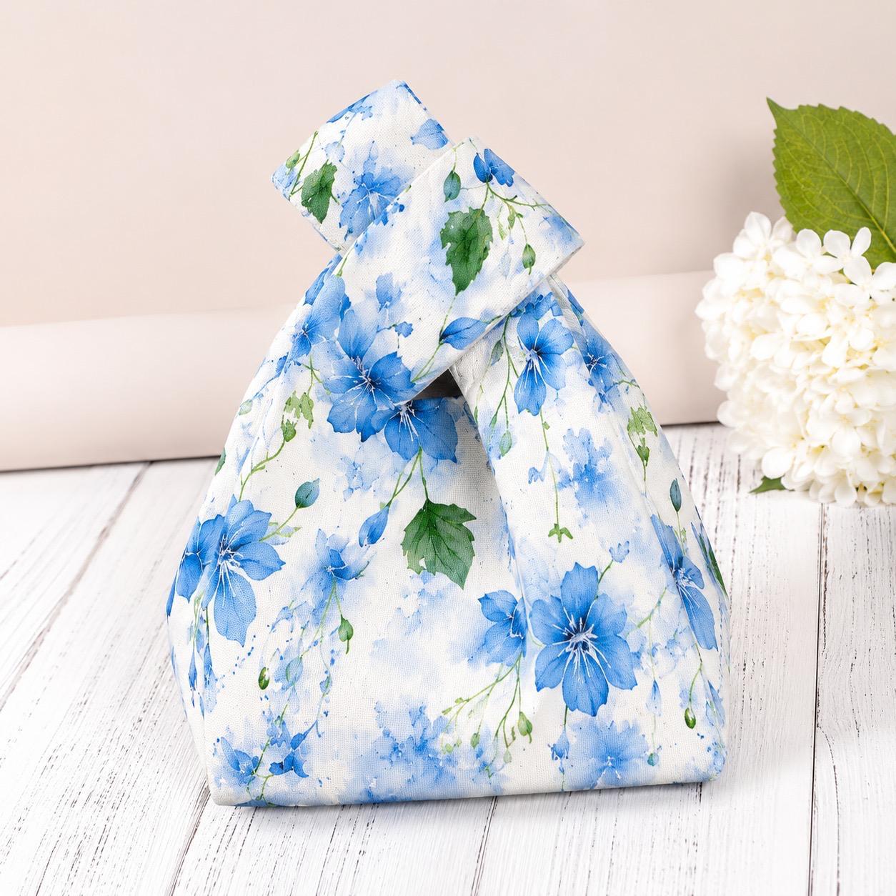 Aoi Floral Knot Wristlet